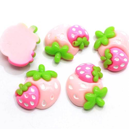 Various Fruits Strawberry Banana Beads Charms Handmade Craft Decoration Kitchen Fridge Ornaments Beads Slime