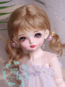 BJD Wig Girl Hair for SD/MSD/YSD 1/8 Size
