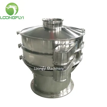 Charcoal groundnut rice flour vibrating sieve