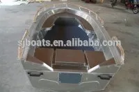 Customized cheap 3.3m sword welded Aluminum fishing boat outboard motor for sale