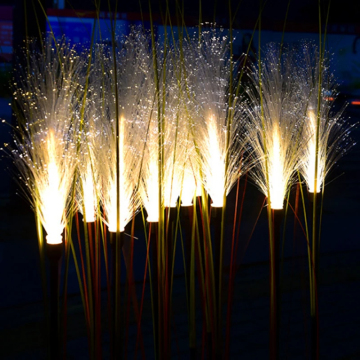 Simulated Reed LED Solar Lights - Waterproof Garden Lamp for Patio Yard Lawn Decoration