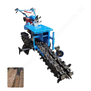 Handheld Walk-Behind Trencher: Digger Machine for Agricultural and Home Use