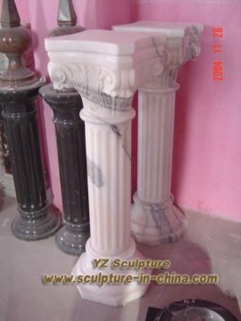 Marble Stone Columns