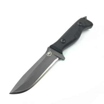 G10 handle small survival hunting knife with Kydex sheath