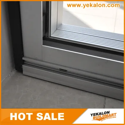Australia Standard System Aluminum Sliding Door & Window with Clear Tempered Glass