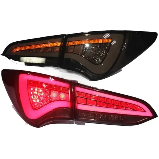 2013-2014 Hyundai New Santa Fe ix45 LED Strip Tail Light - Smoke Color