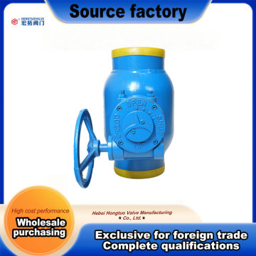 Gear Operated Welded Ball Valve