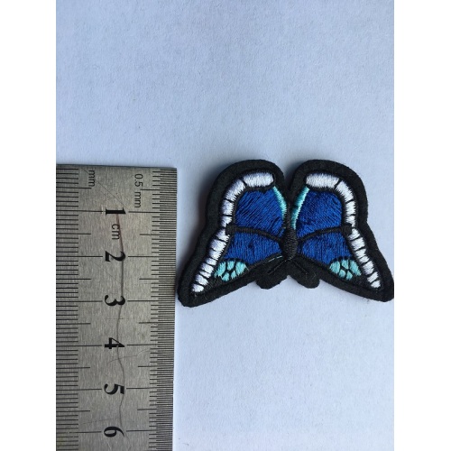 Пользовательские патчи для вышивки Iron On Butterfly Dog