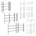 Rejilla de seguridad de ventana extensible ajustable telescópica