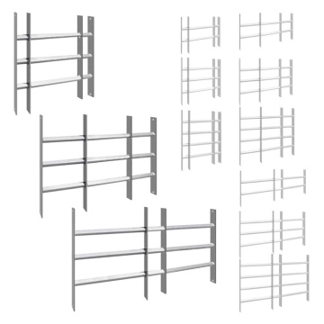 Grilles de sécurité extensibles télescopiques galvanisées de fenêtre