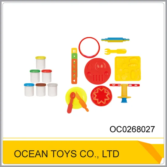 Promotional kids educational plastic play dough tools OC0268027