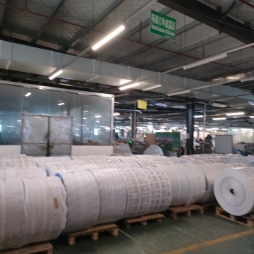 Coated Label Sticker Customized Size Thermal Paper Roll