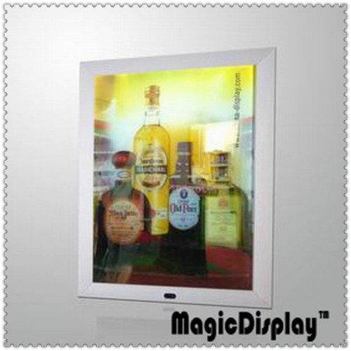 LED Magic Mirror Light Box for Advertising