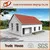Steel structure concrete prefab villa
