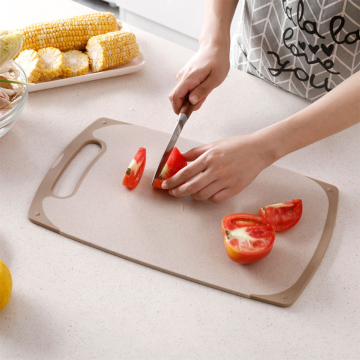 Eco-Friendly Straw Colored Cutting Board for Home