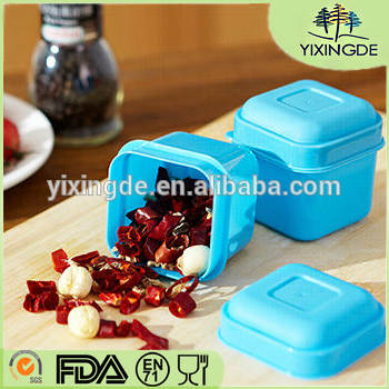 Mini plastic storage for baby food