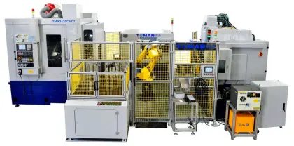 Gear automation production with Joint Robot Assembly Line