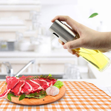 High Quality 100ML BBQ Baking Olive Oil Spray Bottle Oil Vinegar Spray Bottles Water Pump Grill BBQ Sprayer BBQ Kitchen Tools