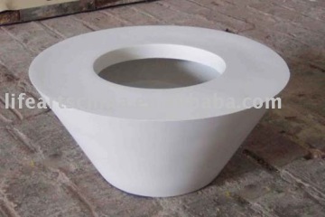 Fiberglass flower pot fiberglass plant ptot garden pot