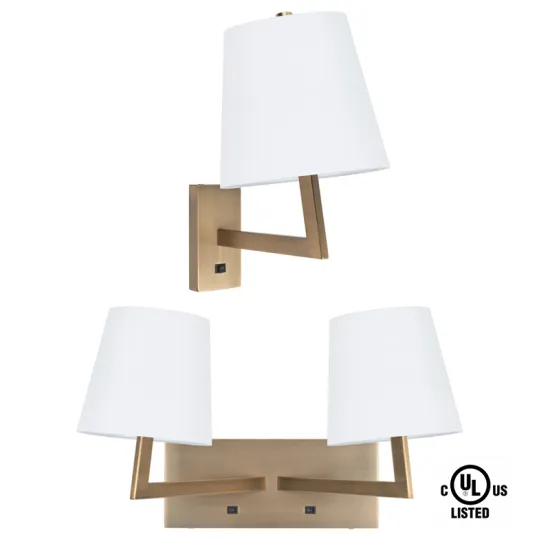 UL Listed Holiday Inn H5 Queen Room Headboard Wall Light