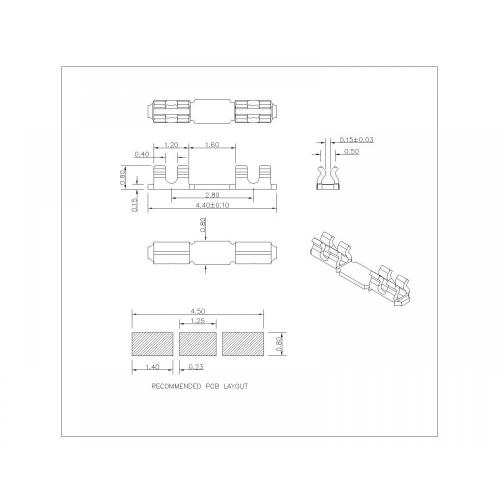 SF-044-XX-13 Federfinger L 4,4 mm