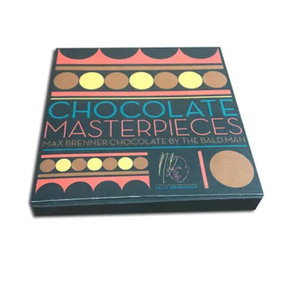 Brand Logo Print Kraft Paper Chocolate Box