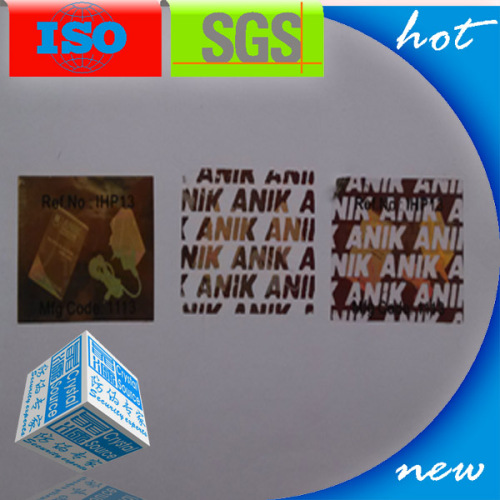 3d Hologram Tamper Seal Labels