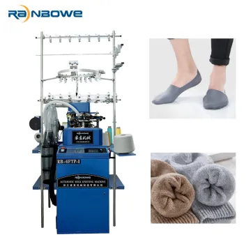 Stocking Socks Knitting and Weaving Machines: Model RB-6FTP-I