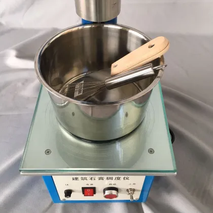 Gypsum Consistency Test with Building Gypsum Consistency Meter