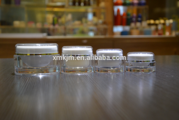 Acrylic jars for skin care cream