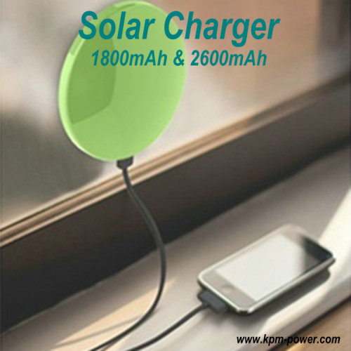 Portable Solar Mobile Phone USB Charger for iPhone / iPad