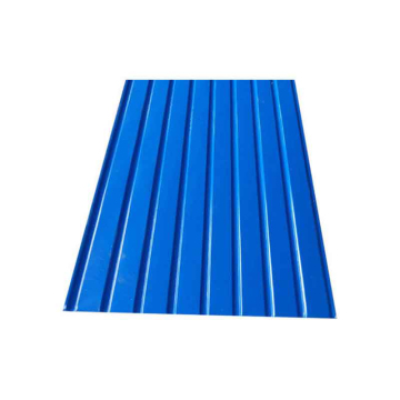 Blue Color PPGI Galvanized Corrugated Steel Roofing Sheets
