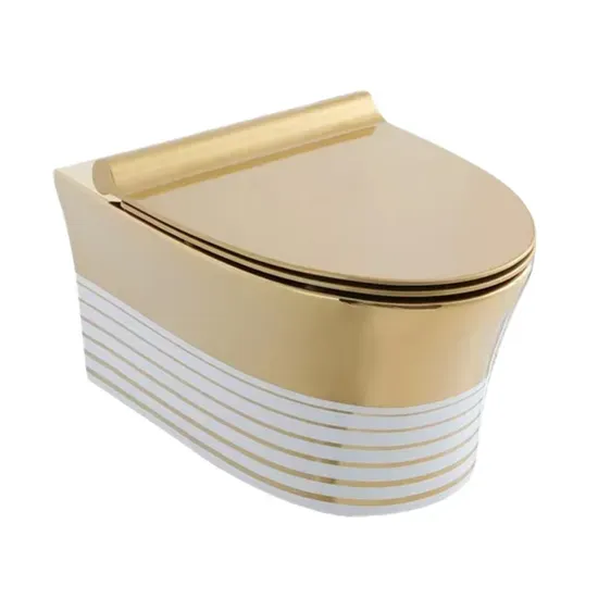 High-End Ceramic Wall-Hung Toilet for Hotel and Home Bathrooms