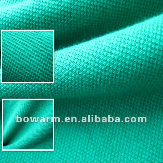 100% combed cotton pique knitting fabric