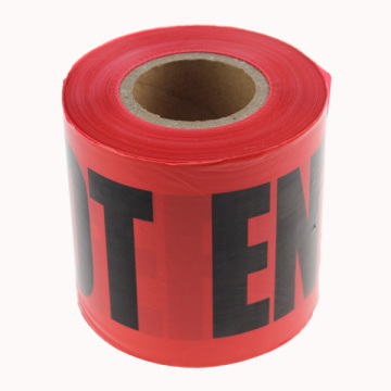 Caution and Danger: Understanding the Use of PE Red Warning Tape in Hazardous Areas