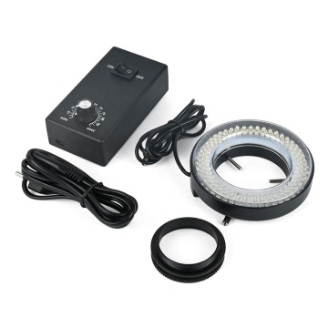 LED-144TP Direction-Adjustable LED Ring Light with Intensity Controller