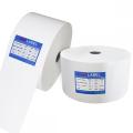 Wit gecoate kunstpapier jumbo sticker roll