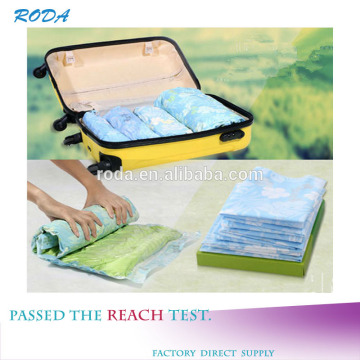 YIWU RODA Design Printing Plastic Pillow or cloth storage Vacuum Bag