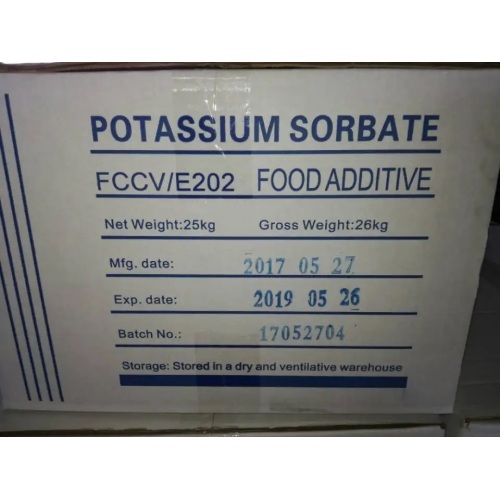 Nahrungsmittelkonservierungsmittel-Potium-Sorbate CAS-Nr.: 24634-61-5