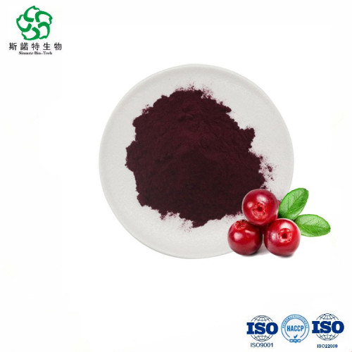 China Cranberry Extract Proanthocyadinin Powder 25% Factory