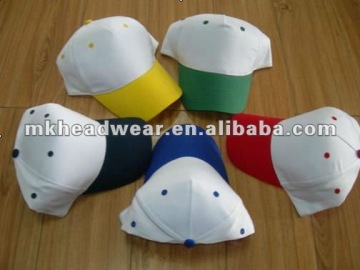 Cheap promotion sport cap in colorful peak
