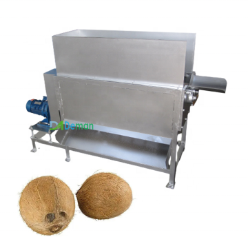 Kokoskokospeelmachine: Husk Fiber Removal Apparatuur