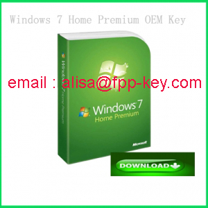 Windows 7 Home Prem Oem Key Software Product