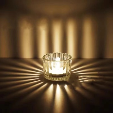 Votive Candle Holder with Glass Storage Jar