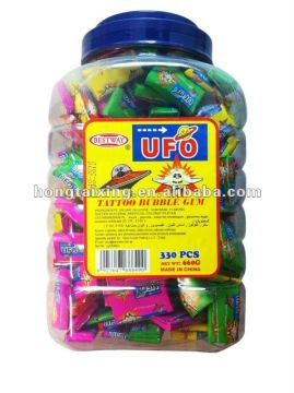 Bestway UFO tatoo bubble gum