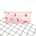 Custom fruit print lovely style PVC pencil case