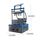 Pizza -Kegelmaschine Wafer Making Machine Coffee Tasse machen