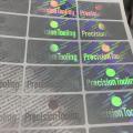 Pegatina de etiqueta láser segura 3D Hologram