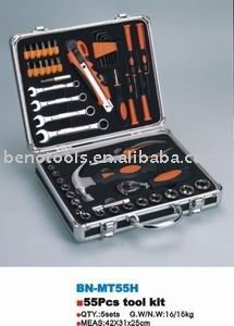 manufacturer and exporter 55pcs FRANCE DEFIGN HAND TOOL SET