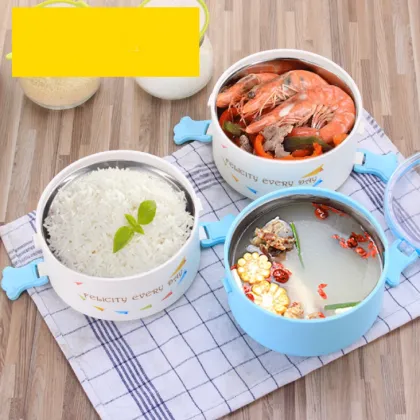 304 Stainless Steel Portable Fresh Keeping Lunch Box